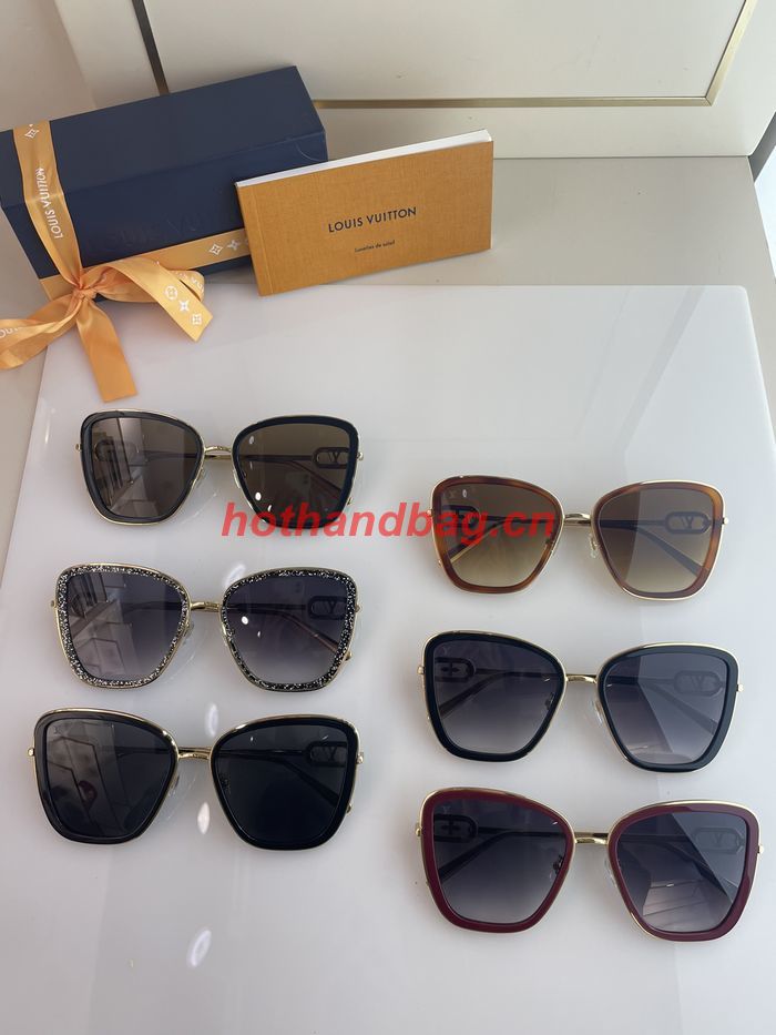Louis Vuitton Sunglasses Top Quality LVS02048 Louis Vuitton Sunglasses Top Quality LVS02048
